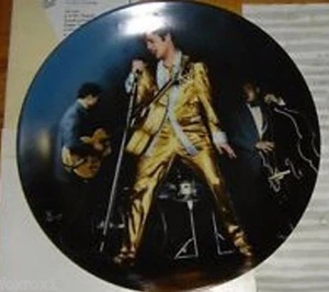 Elvis Presley 1989 Memphis Flash Vintage Limited Edition Plate 3 Looking Legend - Picture 1 of 11
