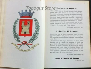 1957 STEMMA FELTRE BELLUNO MEDAGLIA ARGENTO BRONZO VALOR MILITARE - Imagen 1 de 1