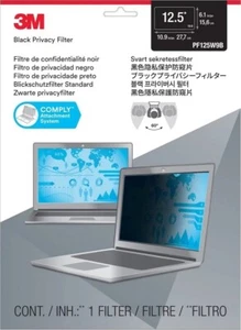 3M PF125W9B Blickschutzfilter 12.5 Zoll 16:9 Blickschutzfolie Universal Notebook - Bild 1 von 1