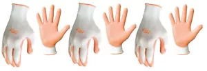 3 ~ Digz Med Polyurethane Coating Stretch Fit Gray/Orange Gardening Gloves 1 Pr - Picture 1 of 1