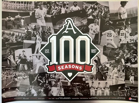 Arkansas Razorbacks Baseball 2022 SEC Schedule Poster 24x18 100th Season Cover