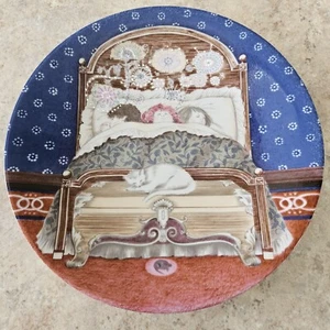 1981 Haviland Limoges A Visit From Saint Nicholas Christmas Plate 2nd in series - Picture 1 of 11