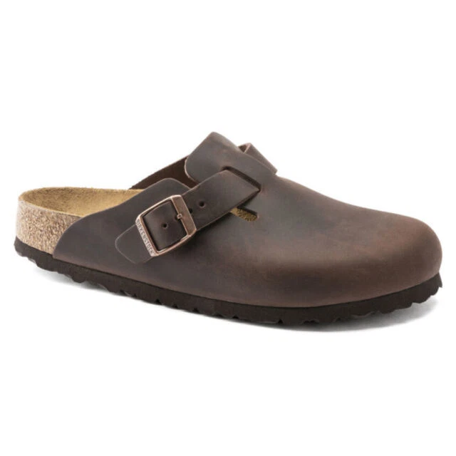 Birkenstock Boston Size-12 Unisex Adults Sandal - Brown (860131)