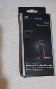 Flashpoint Wave Commander Intervalometer Timer & Shutter Release