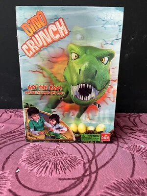 Dino Crunch por Goliath - Get The Eggs Before The Dino Gets You! 2-4 jogadores! Novo na caixa - Imagem 1 de 4