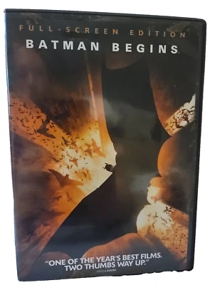 Batman Begins Full-Screen Edition - DVD Movie - Image 1 of 3