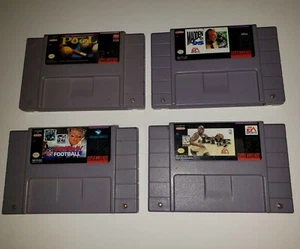 4 JUEGOS ~ SISTEMA DE ENTRETENIMIENTO SUPER NINTENDO  - Imagen 1 de 4