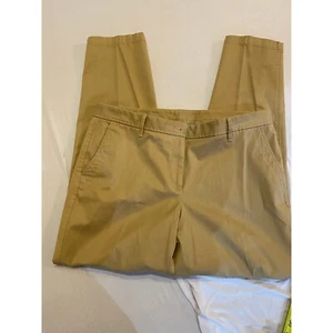 Talbots Relaxed Chino Hose Classic Fit Khaki Hellbraun Karriere Freizeithose 10 |O1 - Bild 1 von 6