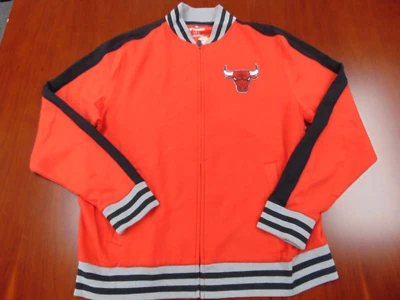 NEW FANATICS NBA CHICAGO BULLS RED TRACK JACKET SIZE L - Image 1 of 4