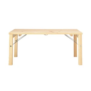 MUJI Foldable Pine Wood Low Table 31,4 x 19.6 x 13.7 in From Japan - Picture 1 of 3