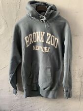 Y2K MV Sport Bronx Zoo New York Weave Style Hoodie Sweatshirt M/S