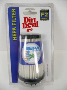 Dirt Devil F2 Hepa Filter 4.5" Vacuum Cleaner Replacement Original Filter New - Picture 1 of 5