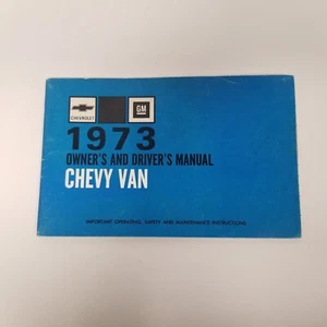 Manuale d'uso Chevy Van 1973 n. 328865A, bella forma - Foto 1 di 5