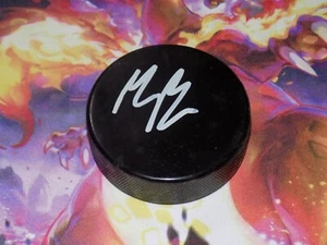 Puck da hockey vuoto firmato Morgan Barron Winnipeg Jets - Foto 1 di 1