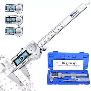 Kynup Digital Caliper, Calipers 6 Inch Measuring Tool with Stainless Steel, I... - Picture 1 of 6