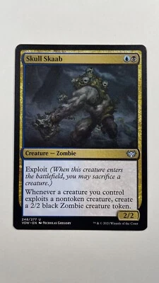 MTG Innistrad Crimson Vow Skull Skaab 248/277 Magic the Gathering - Image 1 of 2