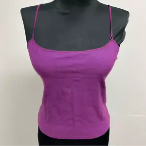 NWOT vintage y2k Victorias Secret tank in metallic purple sz S - Picture 1 of 12