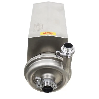 220V Food Grade Stainless Steel Centrifugal Pump Sanitary Beverage Pump 10Ton/h - Image 1 of 4