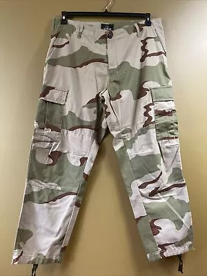 Realtree Redhead Cargo Pants Men’s Large Camo Hunting Adjustable Waist Mossy - Image 1 of 4