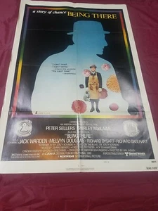 SEING THERE-PETER SELLER-VINTAGE RARE 1980-27" X 41"-ORIGINAL-COLOR POSTER-LOOK - Bild 1 von 12