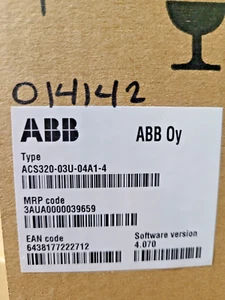 ABB 2 HP 6.9A 460V 3 Phase No Keypad ACS320-03U-04A1-4 - Picture 1 of 1
