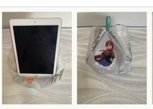Frozen design iPad tablet cushion Beanbag stand holder fits tablets kindle books - Picture 1 of 9