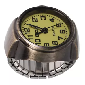 Vintage Watch Style Ladies Boy Women's Retro Finger - Picture 1 of 15