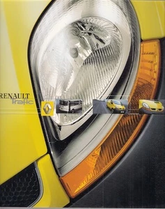 Renault Trafic 2001-02 UK Market Sales Brochure SWB LWB 1.9 dCi 80 100 2.0 16v - Picture 1 of 2