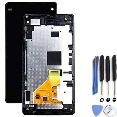 Kit Reparación Pantalla Para Sony Xperia Z1 Compact D5503, Con Marco Negra - Imagen 1 de 3