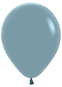 5" Pastel Dusk Blue 100ct Sempertex Latex Balloons Arch Garlands - Picture 1 of 1