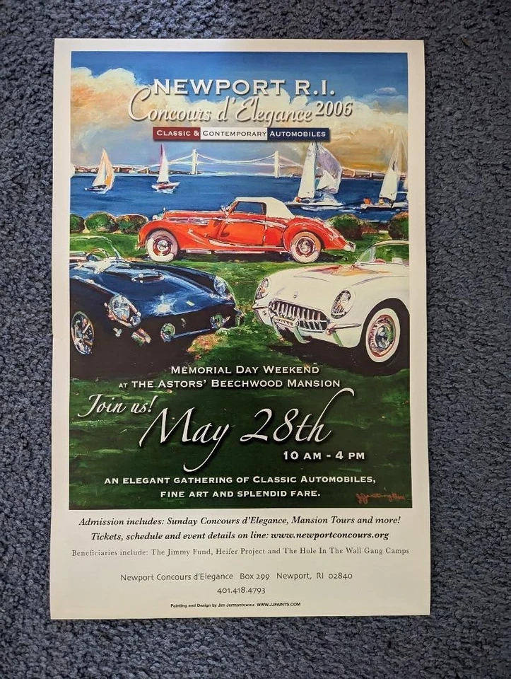 Newport, RI Concours d' Elegance 2006 poster - Image 1 of 1