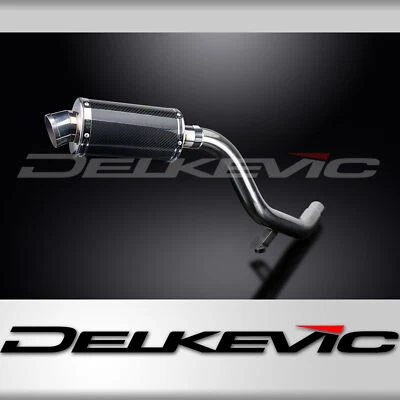 Kit silenciador de escape de carbono ovalado de 9" deslizable Triumph Tiger 1200 Explorer 2012-21 Foto 1 de 4