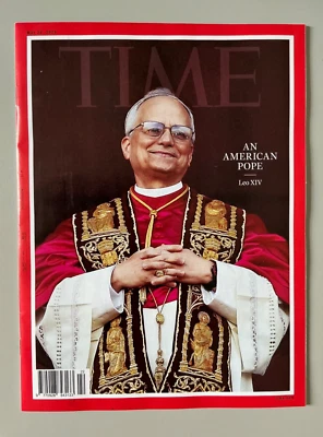 TIME Magazine May 26 2025 An American Pope Leo XIV. - Изображение 1 из 4