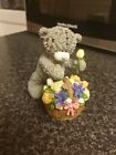 Me To You Bear Figurine   Basket Of Blooms Not In The Original Box