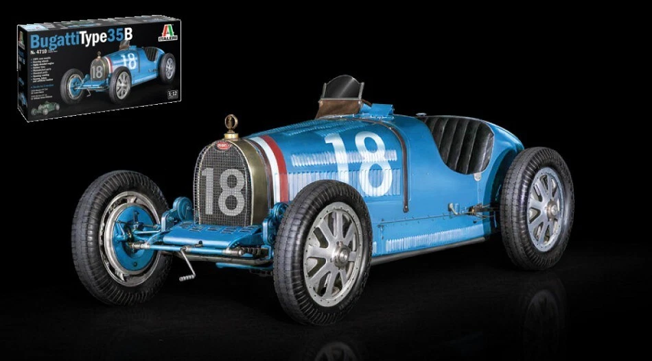 ITALERI IT4710 BUGATTI TYPE 35B 1929-30 KIT 1 12