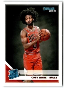 2019-20 DONRUSS COBY WHITE RC CHICAGO BULLS #206 - Picture 1 of 2