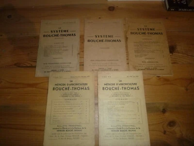LOT DE 5 REVUES D ARBORICULTURE SYSTEME BOUCHÉ THOMAS - Photo 1/4