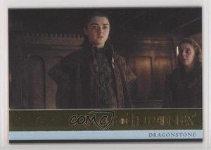 2018 Rittenhouse Game of Thrones Season 7 Gold Foil 137/150 Dragonstone #01 8s6