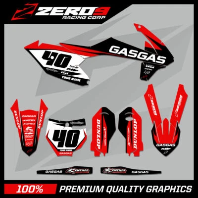 CUSTOM MX GRAPHICS KIT: GASGAS MOTOCROSS GRAPHICS MC 85 2021 - 2022 PRIME - Image 1 of 4