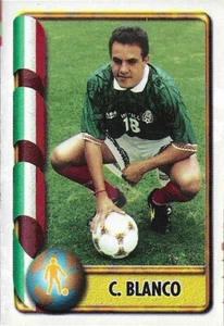 1998 Navarrete France World Cup FIFA Sticker #393 CUAUHTEMOC BLANCO - Picture 1 of 2