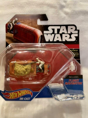 Star Wars REY'S SPEEDER Hot Wheels Die Cast 1:64 Nuevo en Tarjeta 2015 Foto 1 de 4