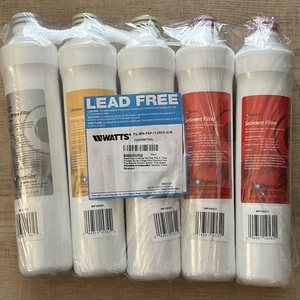 Kit de filtración anual Watts Premier RO Pure paquete de 5 para Pure Plus/Zero Pure Plus - Imagen 1 de 6