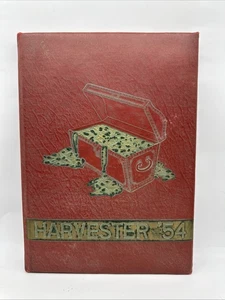 1954 CORCORAN HIGH SCHOOL JAHRBUCH CORCORAN, CALIFORNIA HARVESTER KLASSE VON 1954 - Bild 1 von 24