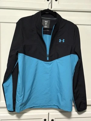 Underarmour Long Sleeve Pullover Mens Med 1/2 Zip Golf - Image 1 of 4