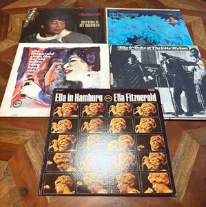 11 ELLA FITZGERALD Female Vocals JAZZ LPS 1 SEALED / In Hamburg / Misty Blue - Picture 1 of 3