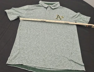 Oakland Athletics MLB Fanatics Poloshirt. Herren Größe M. Polyester - Bild 1 von 11