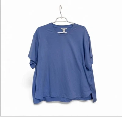 Camiseta relajada de gran tamaño para mujer Athleta - talla 1X - crema neutra/beige Foto 1 de 4