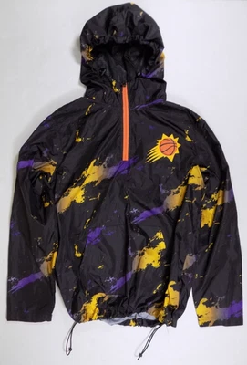 Phoenix Suns Windbreaker Medium Lightweight Jacket Retro Polyester Hoodie NBA - Image 1 of 4