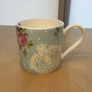 Royal Albert AZUL POLKA Rosa Flor Lunares Corona 3.25" Taza de Café Taza de Té Usada en Excelente Condición - Imagen 1 de 7