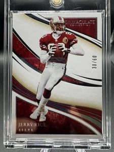 2020 PANINI IMMACULATE COLLECTION 30 JERRY RICE - Picture 1 of 2